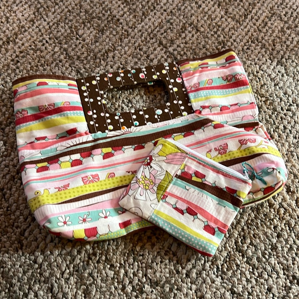 OOAK Springtime Clutch